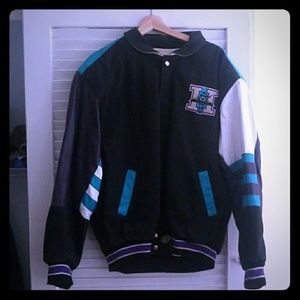 Vintage Jeff Hamilton hornets varsity jacket